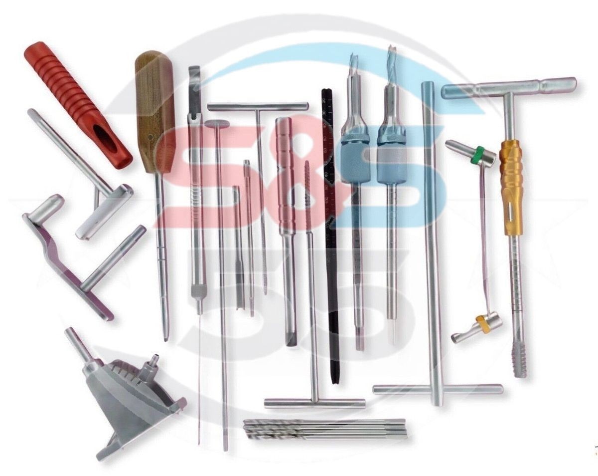 DHS DCS Orthopedic Instruments Set 21 Pcs A+Quality Stainless Steel Surgical Kit
