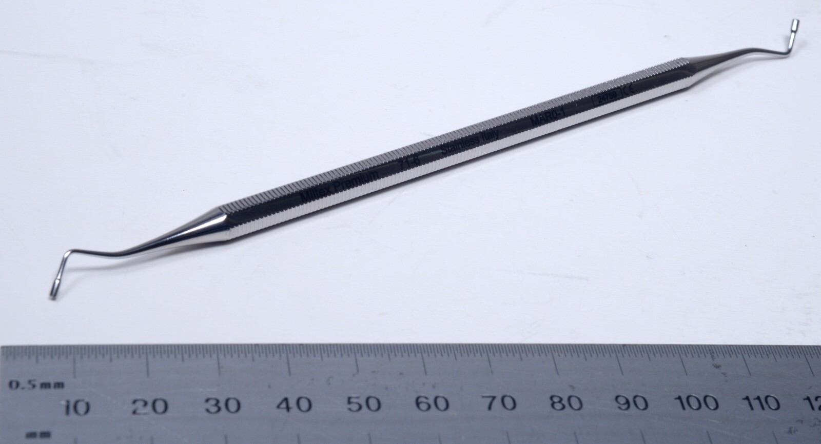 Integra Miltex #71-6 Marquette Amalgam Plugger 0/1 Double-Ended Stainless Steel