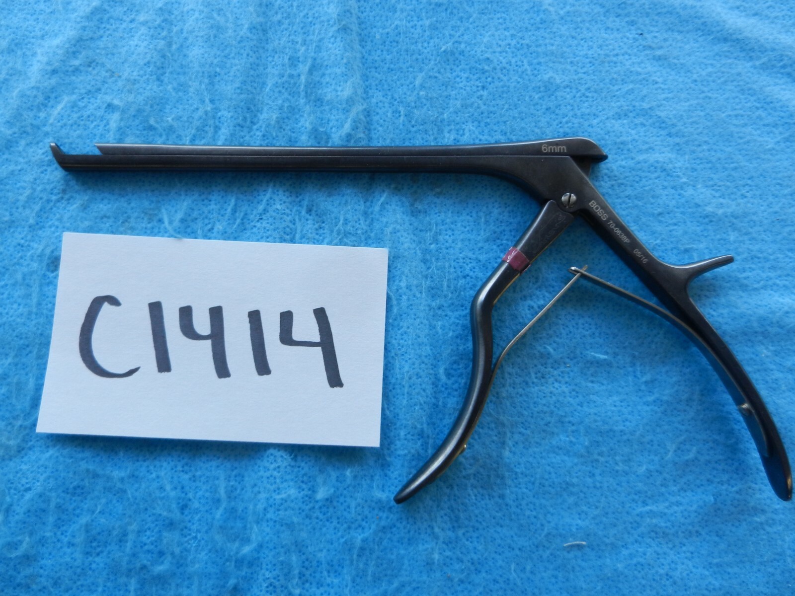 Boss Surgical Orthopedic 40 Deg 6mm Kerrison Rongeur 70-0638P