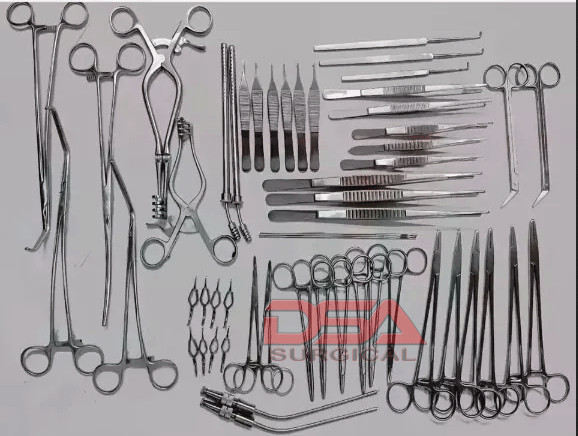 Vascular Surgery Set of 52 pcs Surgical Specialty Surgical Instruments Set