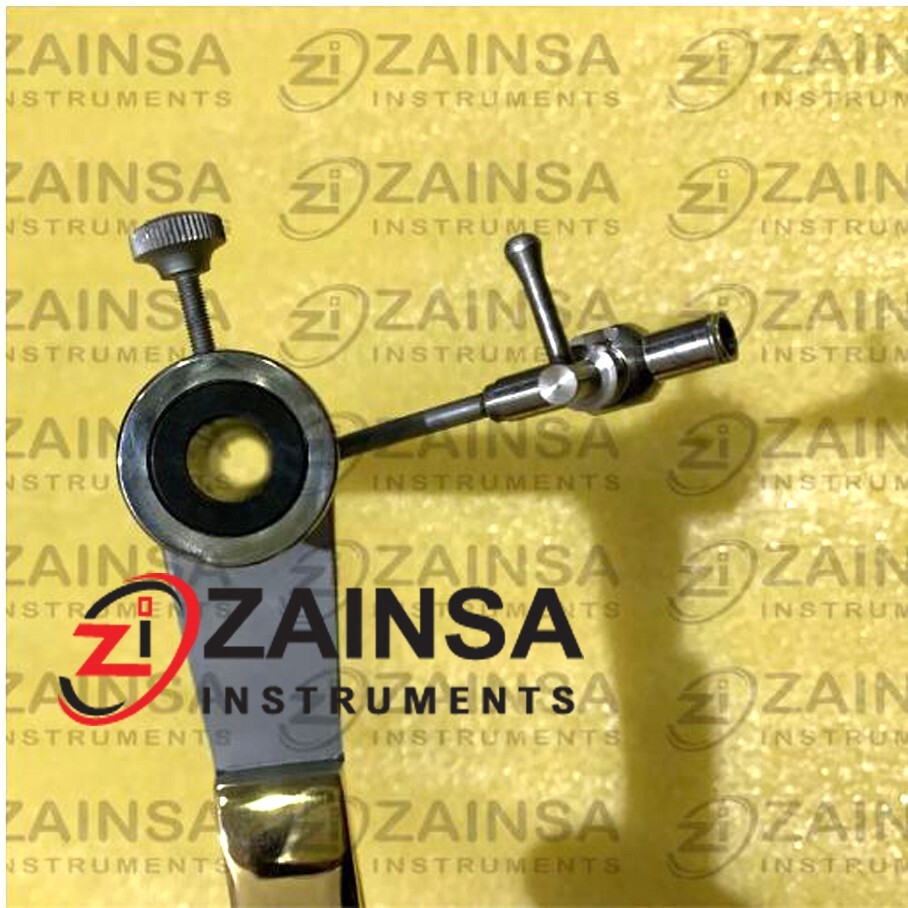 SCULPO RETRACTOR, WITH ENDOSCOPIC CHANNEL & STOPCOCK, TO HOLD 4 MM TELESCOPES