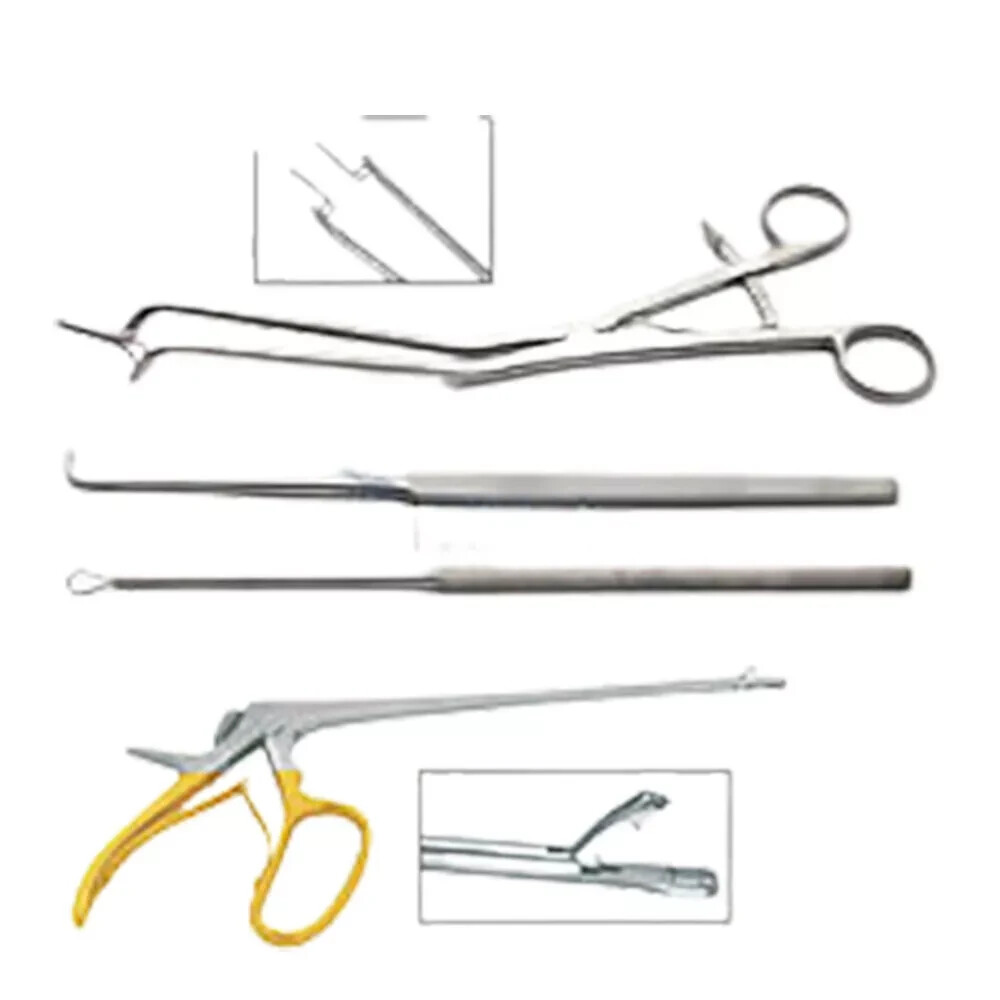 COLPOSCOPY SURGICAL INSTRUMENT SET OF 4 PIECES