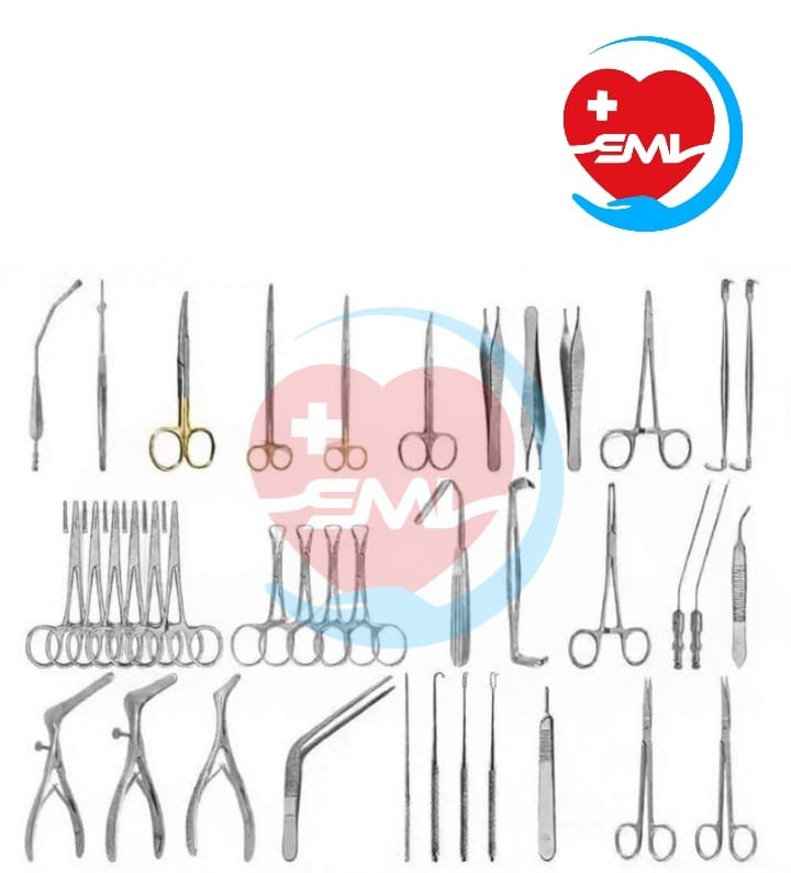 ENT Nasal Surgery Instrument Set 39 Pcs Basic Surgical Tools German Stainless
