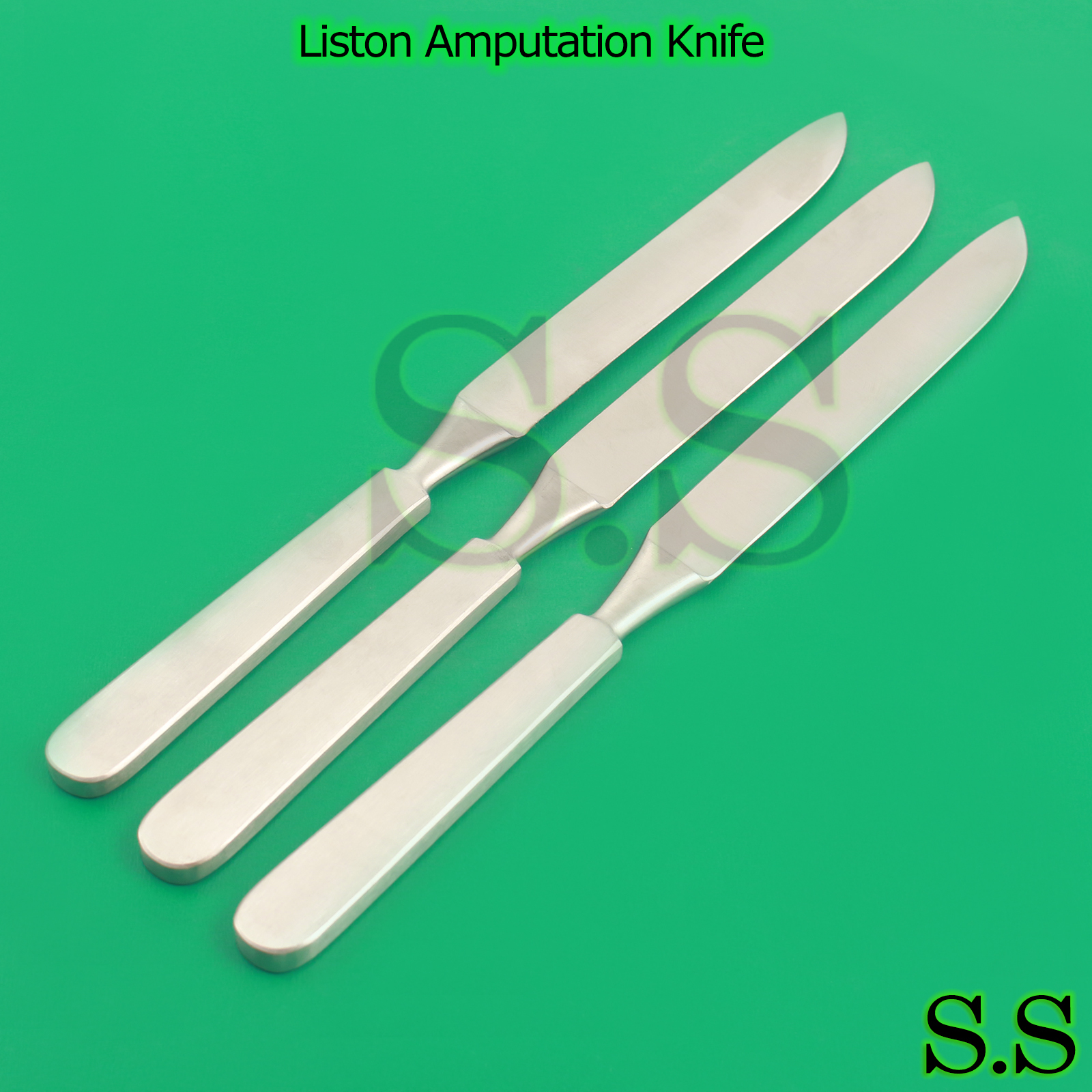 12 Liston Amputation Knife 29.5cm Surgical Dissecting Instruments