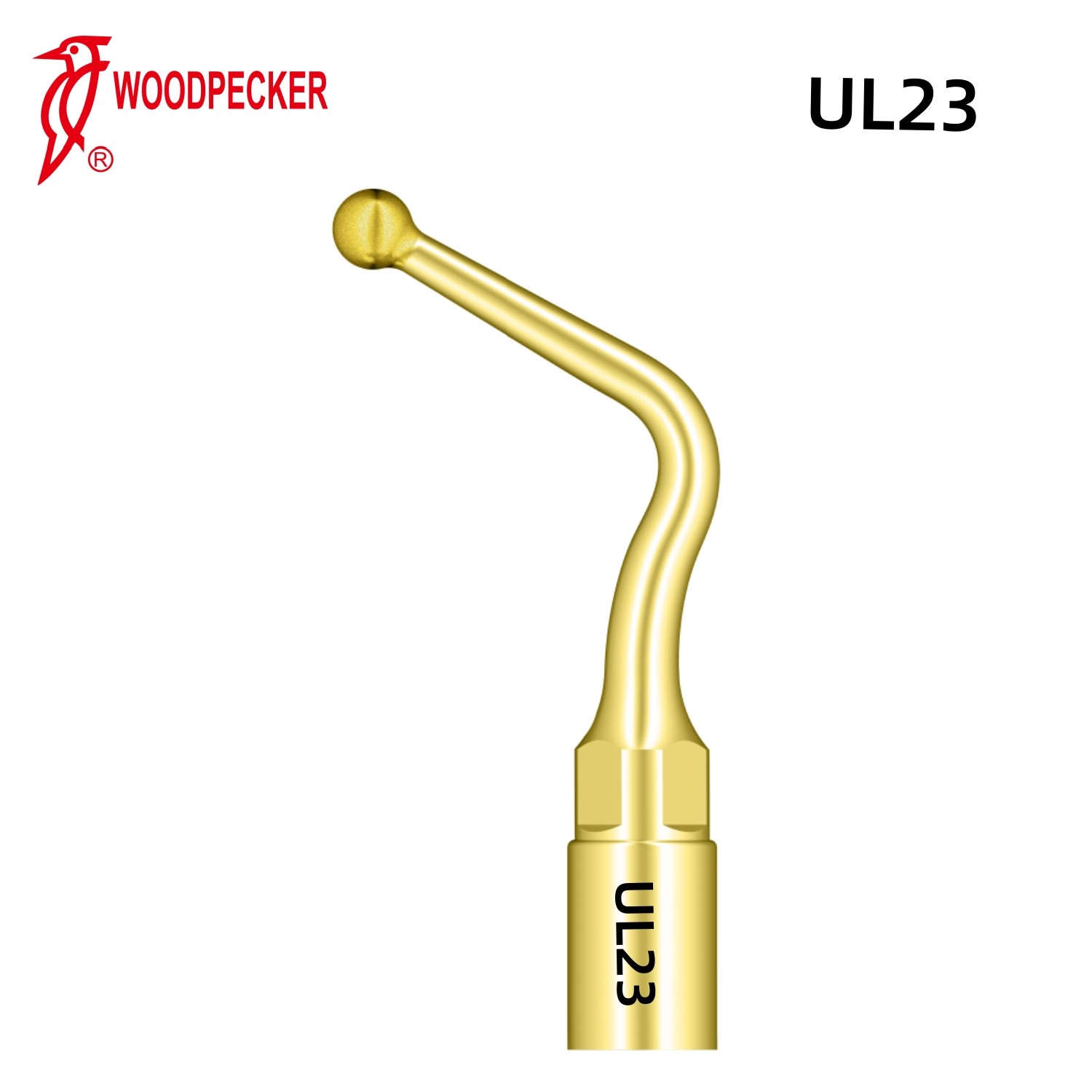 Woodpecker Dental Perio Bone Surgery Tips UL23 1pc/pk US-II LED AI-SURGERY
