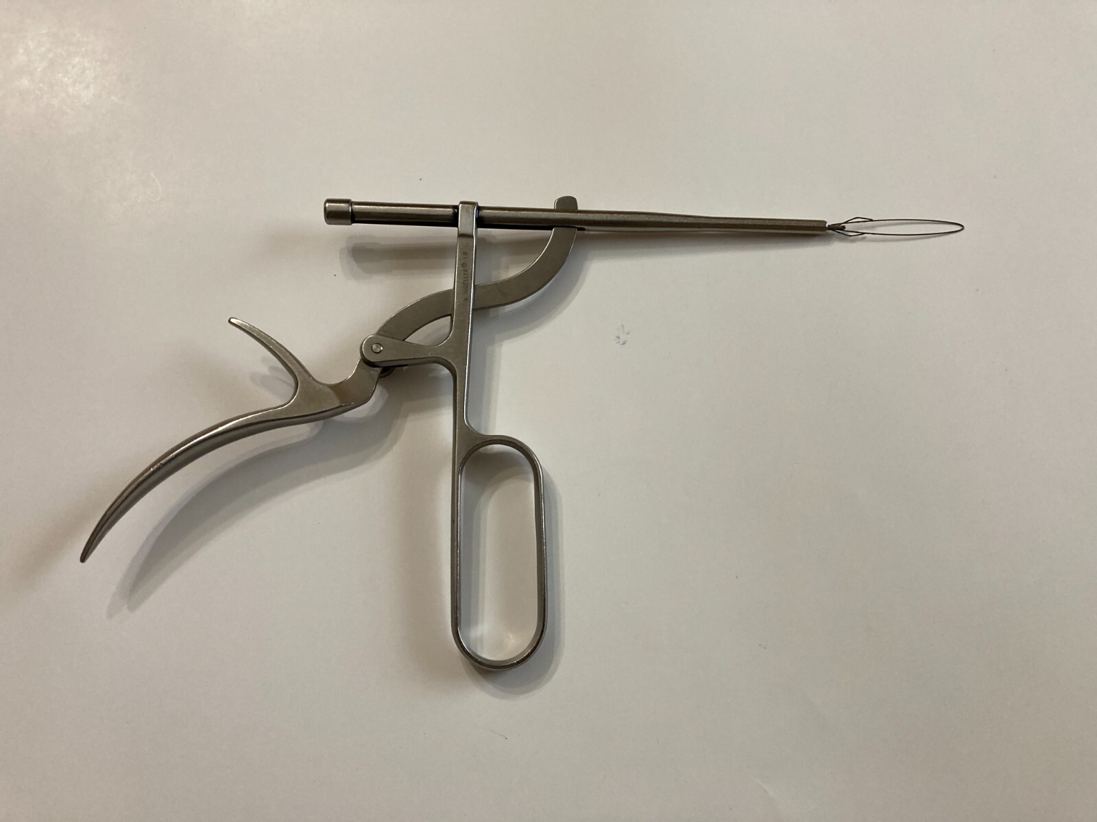 V. Mueller Tyding Tonsil Snare Tonsillectomy Instrument MO1990
