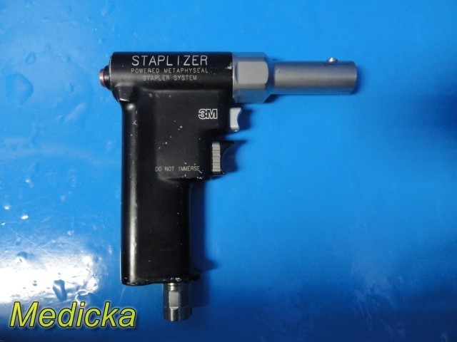 3M STAPLIZER Powered Metaphyseal Stapler System W/ Attachments, Hose, Case~38968
