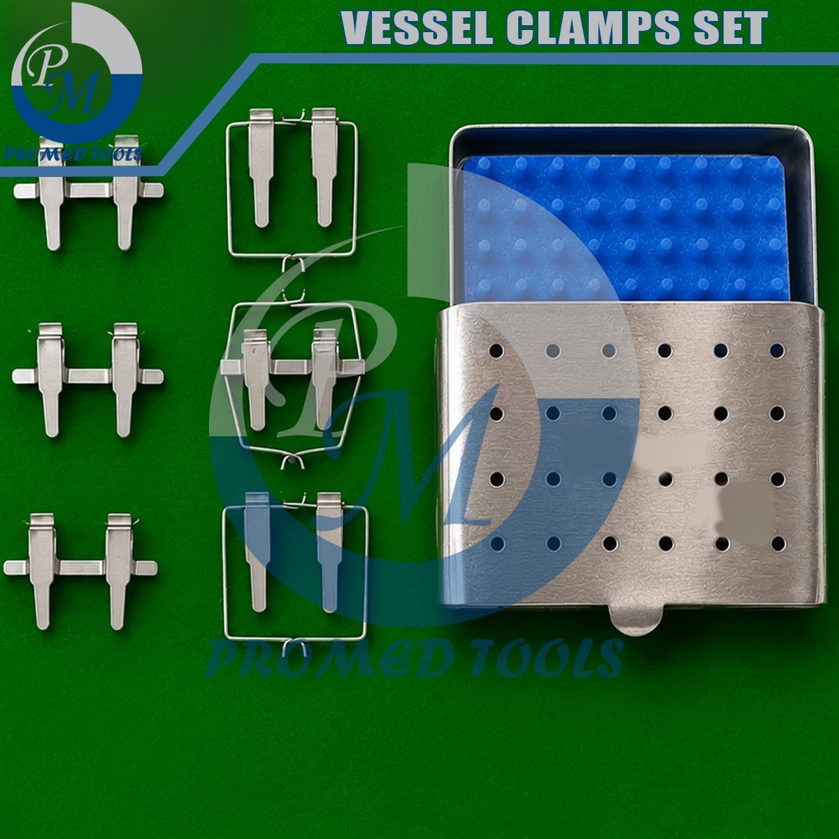 Acland Micro Surgery Vessel Clamps Set Plastic Surgery Neurosurgery Instruments