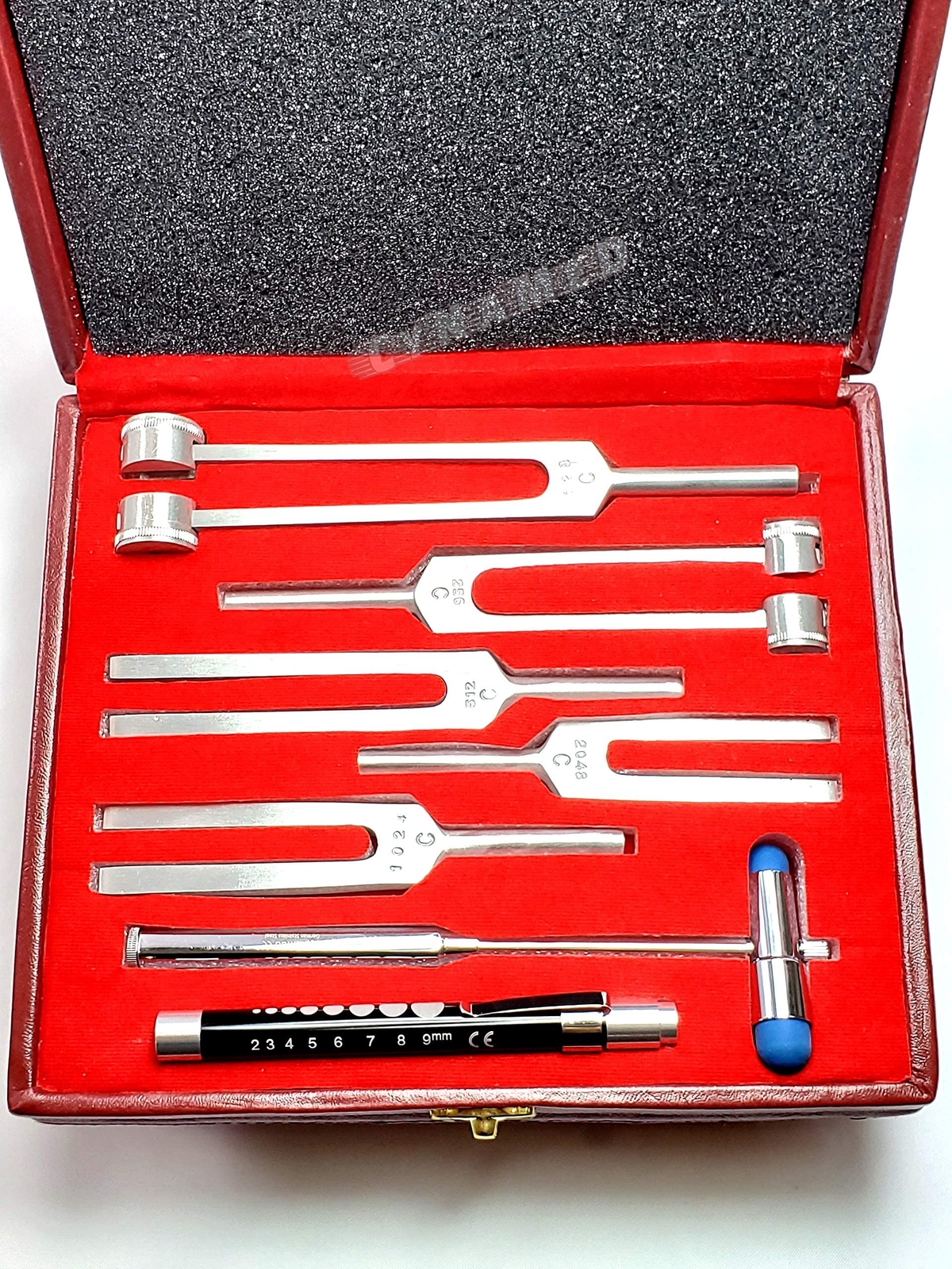CYNAMED USA Tuning Fork Set of 6 Medical Surgical Diagnostic Instruments Plus…