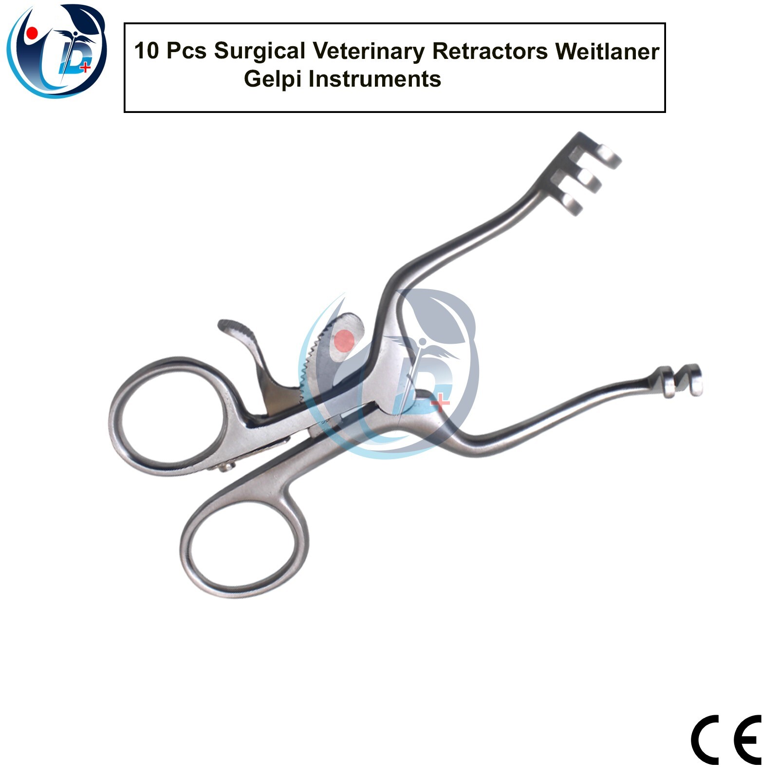 Surgical Veterinary Retractors Weitlaner Premium Quality Instruments Set of 10