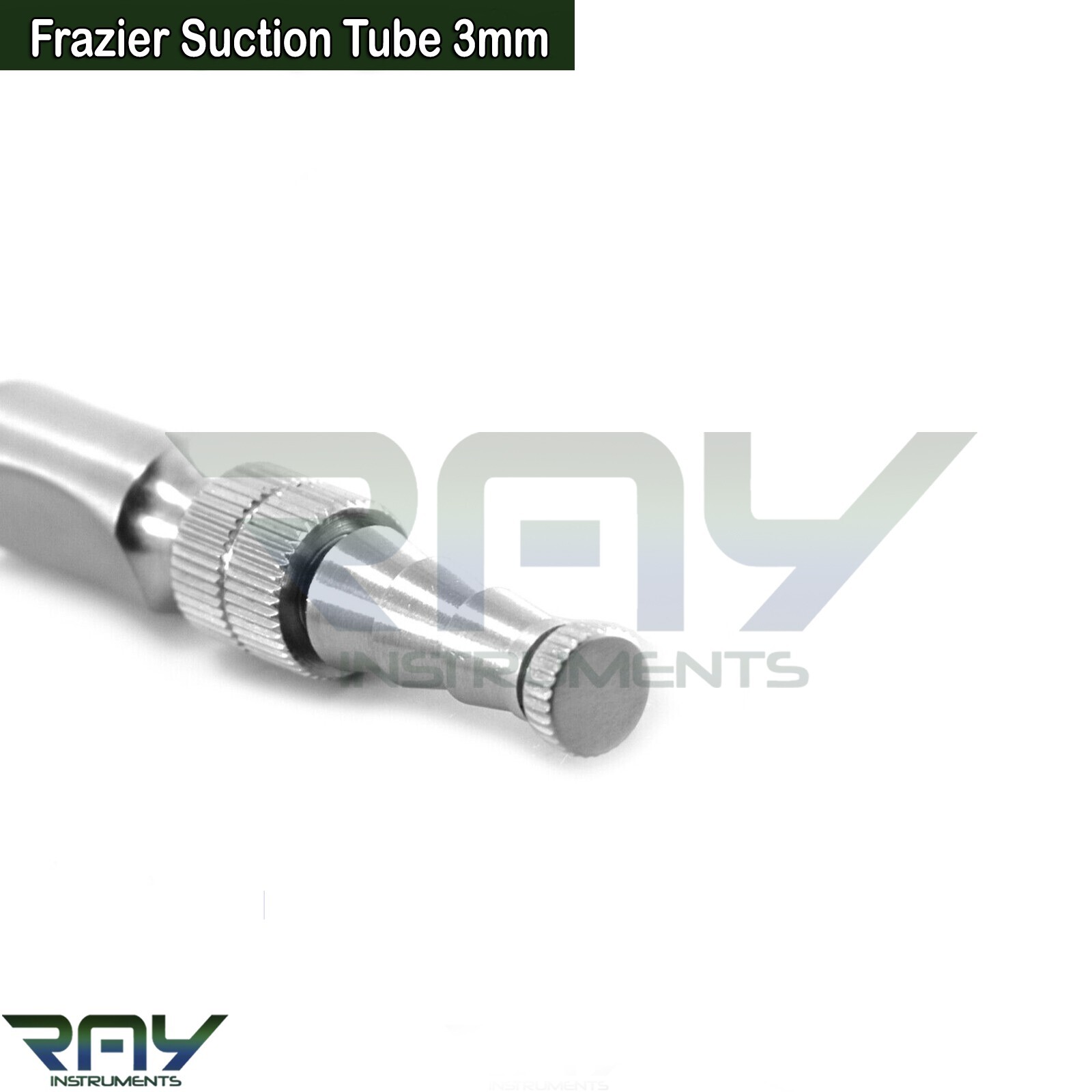 Dental Frazier Suction Aspirator Tube 3mm Surgical ENT Diagnostic Instruments