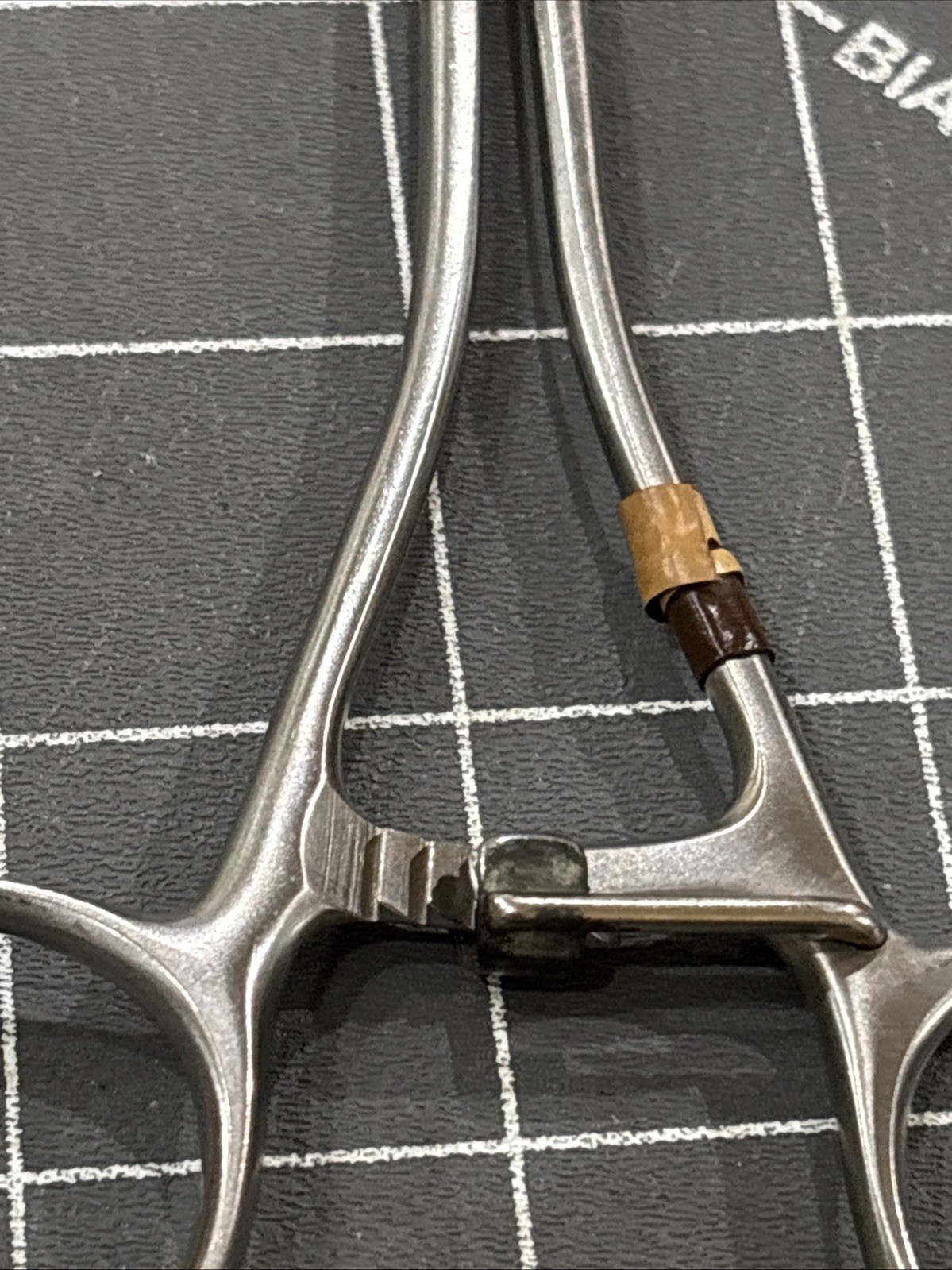 Medical Forceps 8 Inches Long Angled Tip