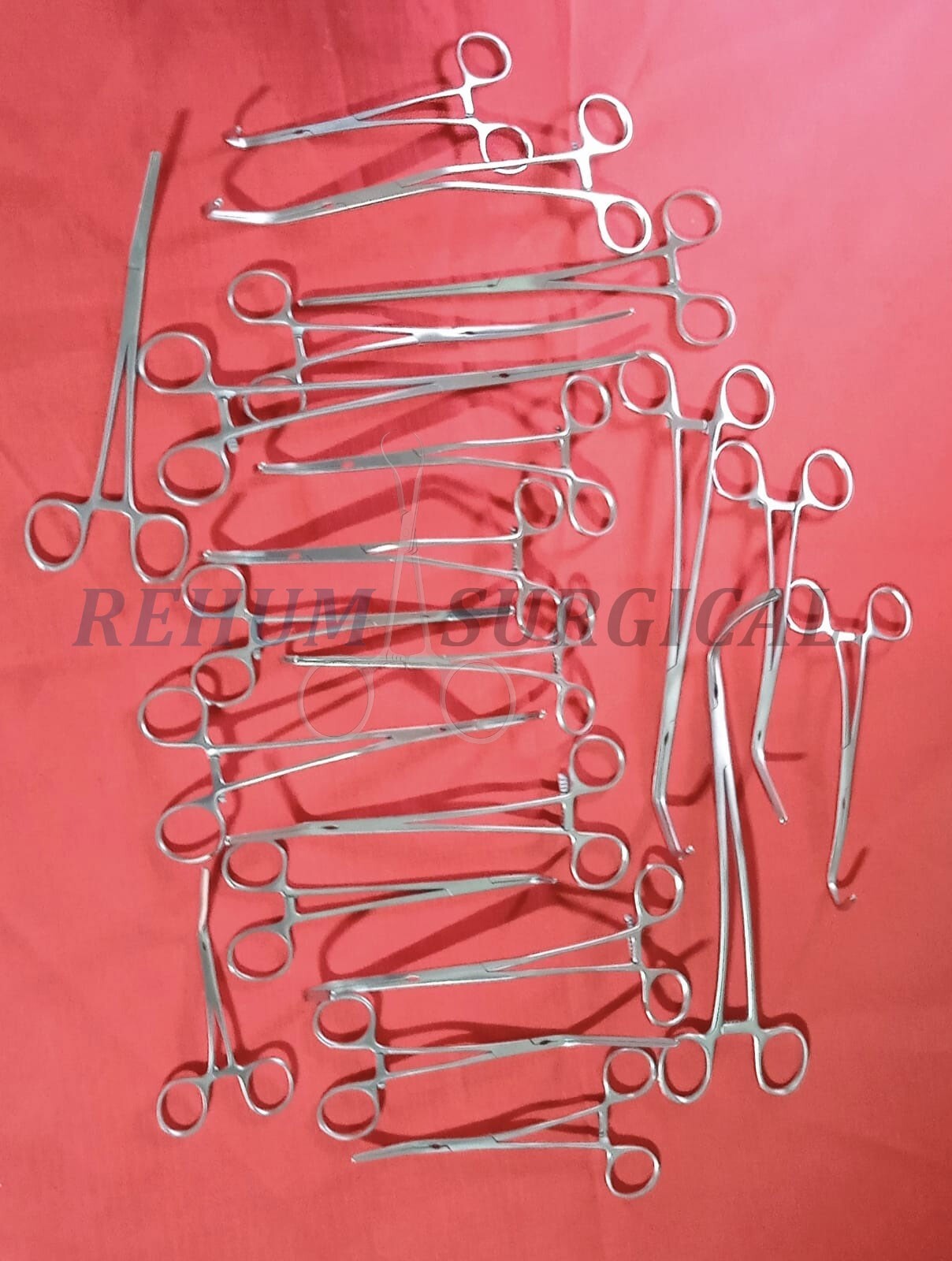 20 PCS SET VASCULAR CLAMPS SURGERY INSTRUMENTS DEBAKY SURGICAL INSTRUMENTS