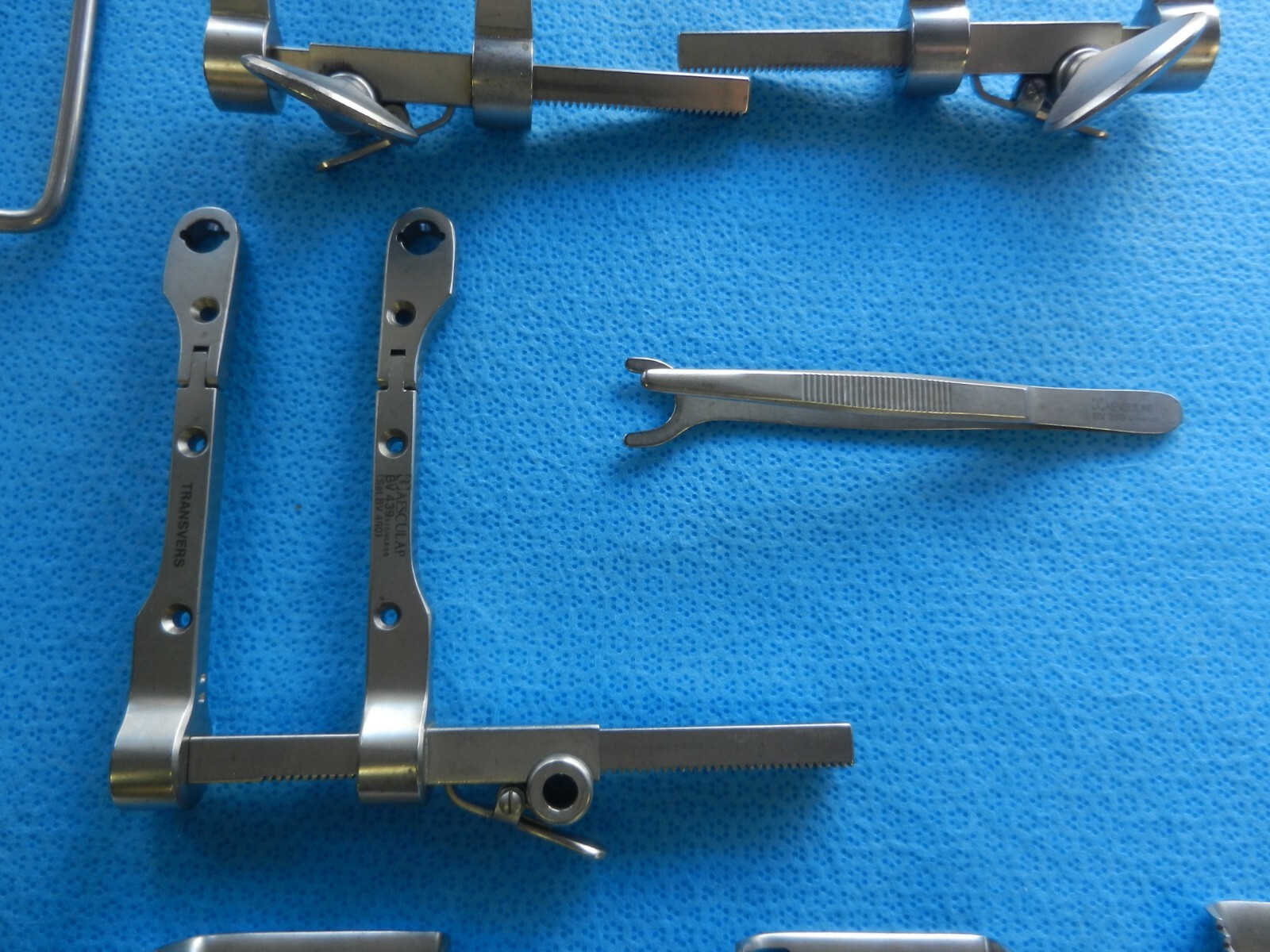 Aesculap Codman Surgical Orthopedic Caspar Cervical Instrument Set W/ Case