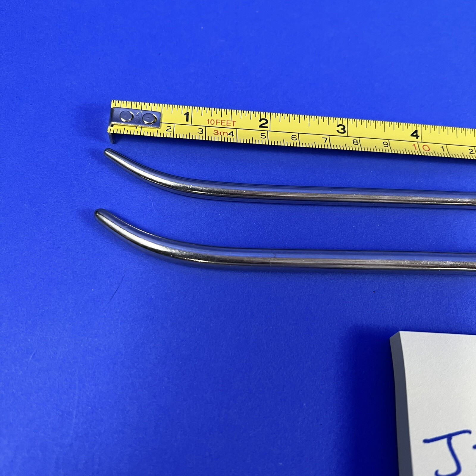 Dittmar Pratt Double Ended Uterine Dilators Lot of 2 sizes 17-19 and 21-23