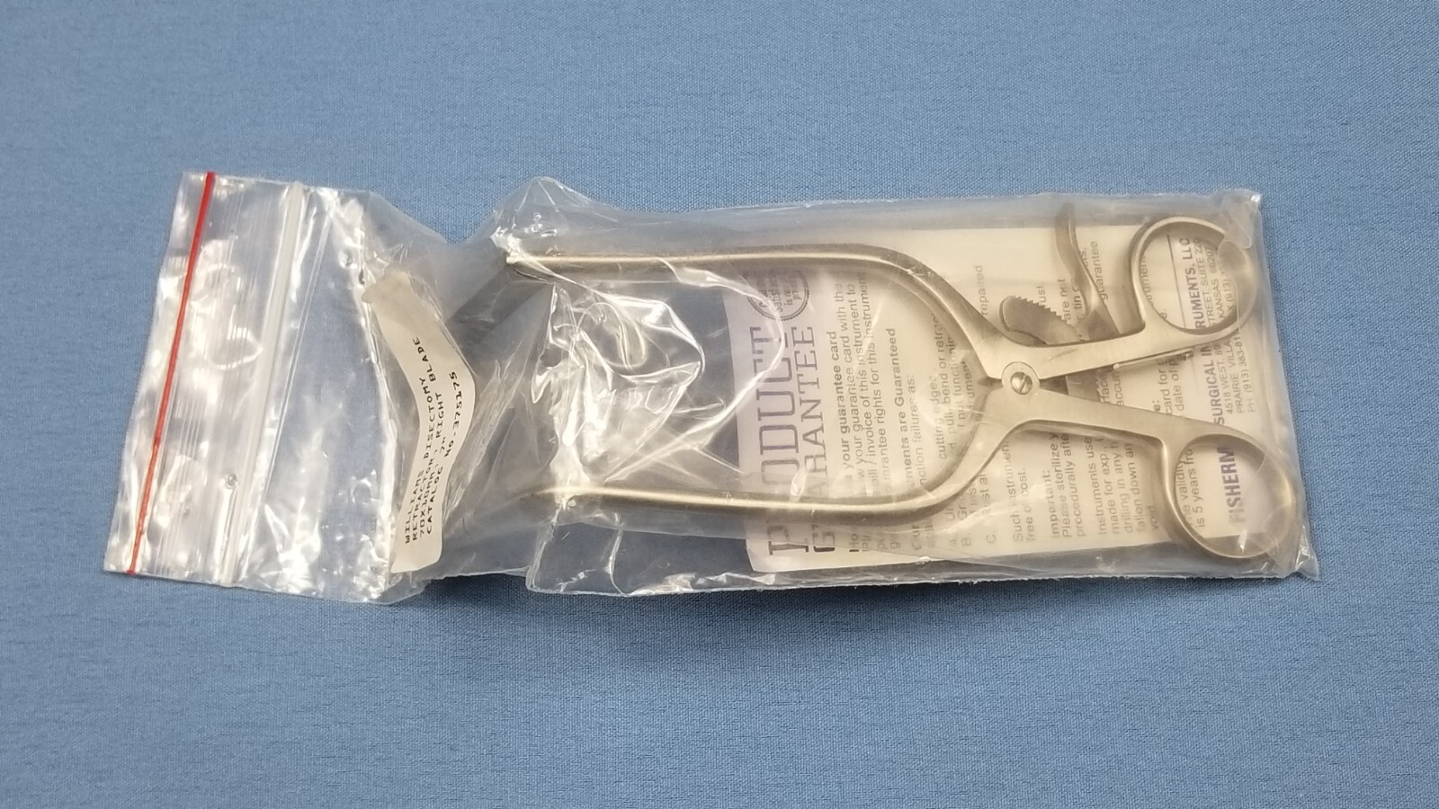 German Stainless Steel Williams Disectomy Retractor 375175