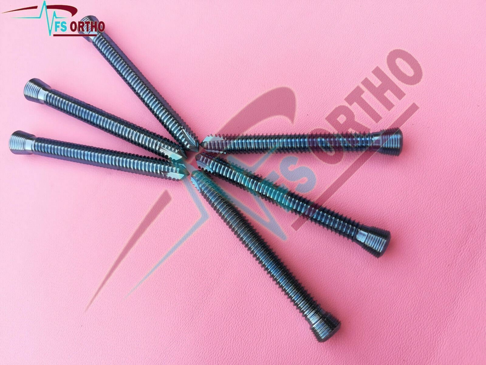 Locking screws 2.4mm Self Tapping Titanium screws 140 pcs Orthopedics Implants