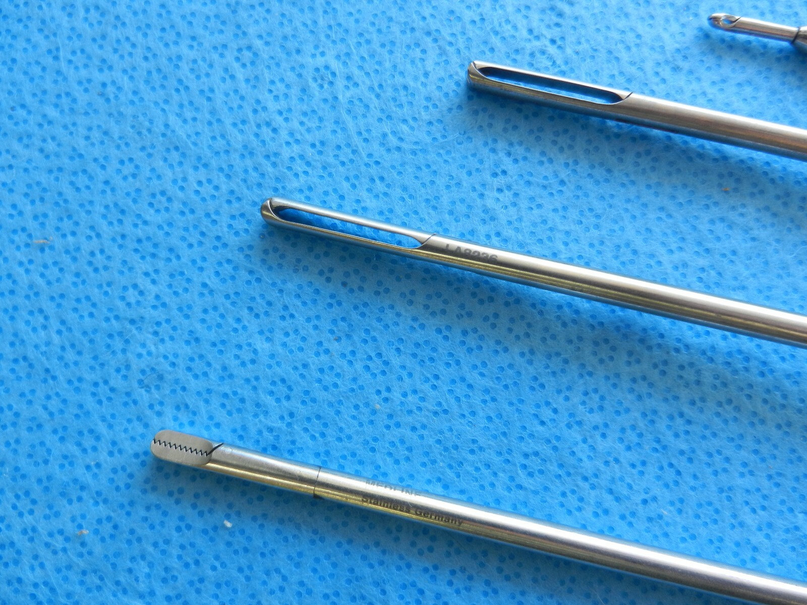 Jarit V. Mueller Wisap Surgical 5mm Lap Laparoscopic Instruments Lot Of 5