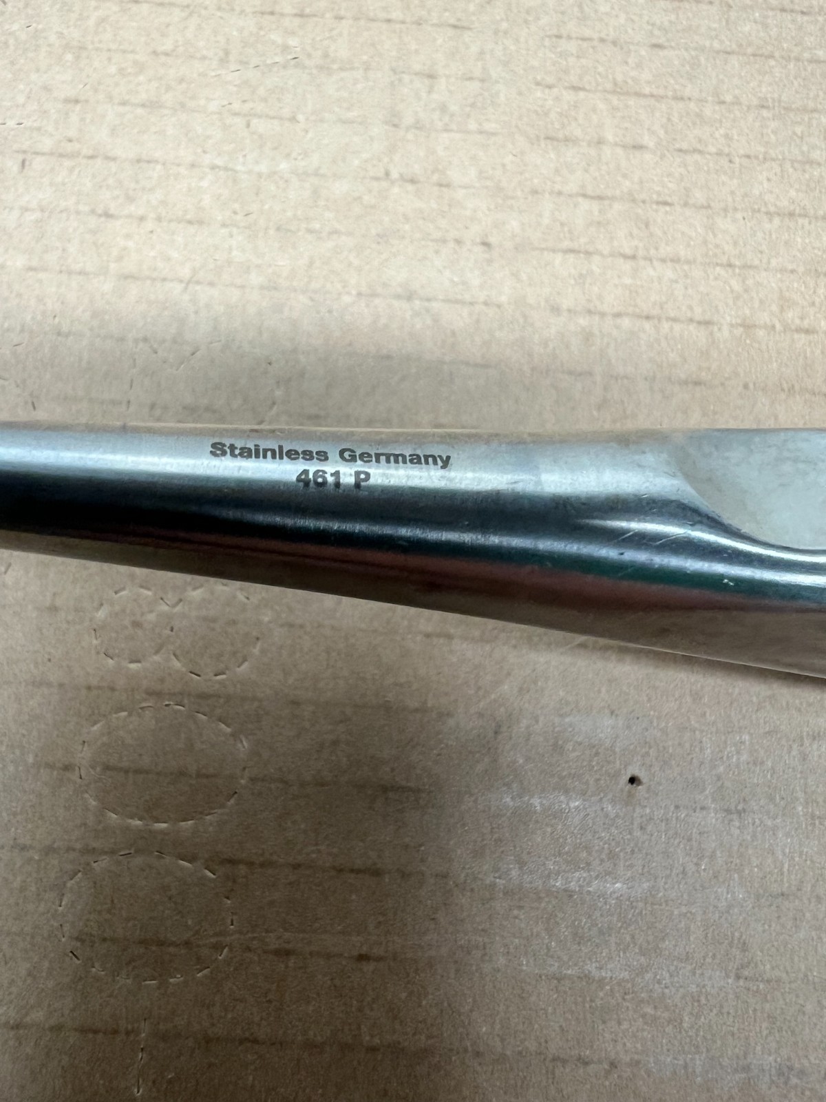 Sklar 40-7113 Brun Bone Curette, Stainless Steel, 6.75″ overall length