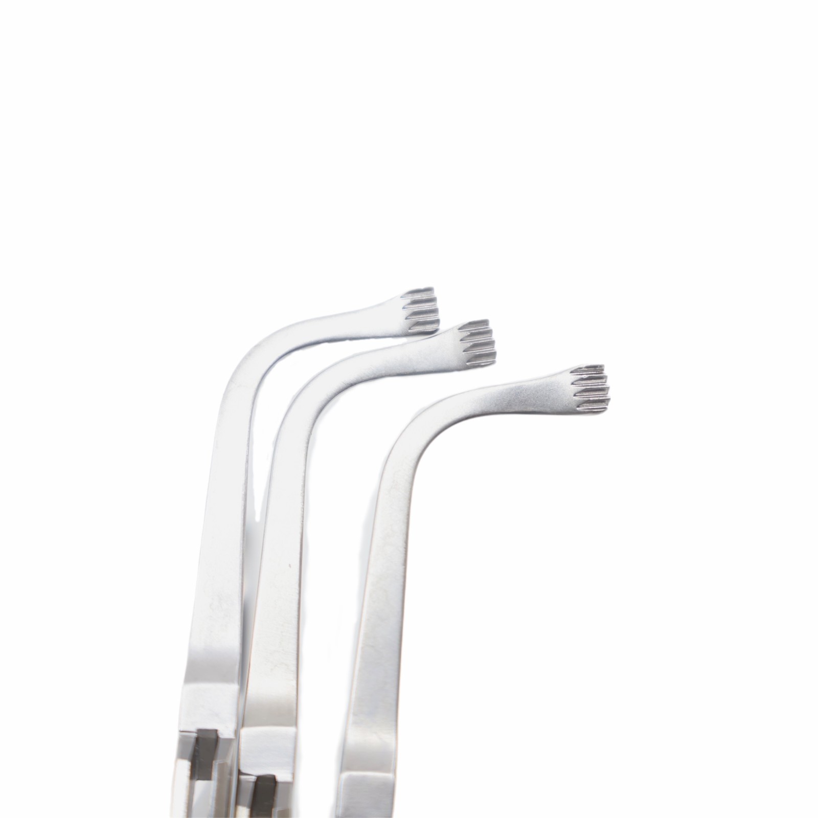 (Qty-3) Miltex 16-20 ALLIS Tissue Forceps, 4 x 5 Teeth, 6in | C6