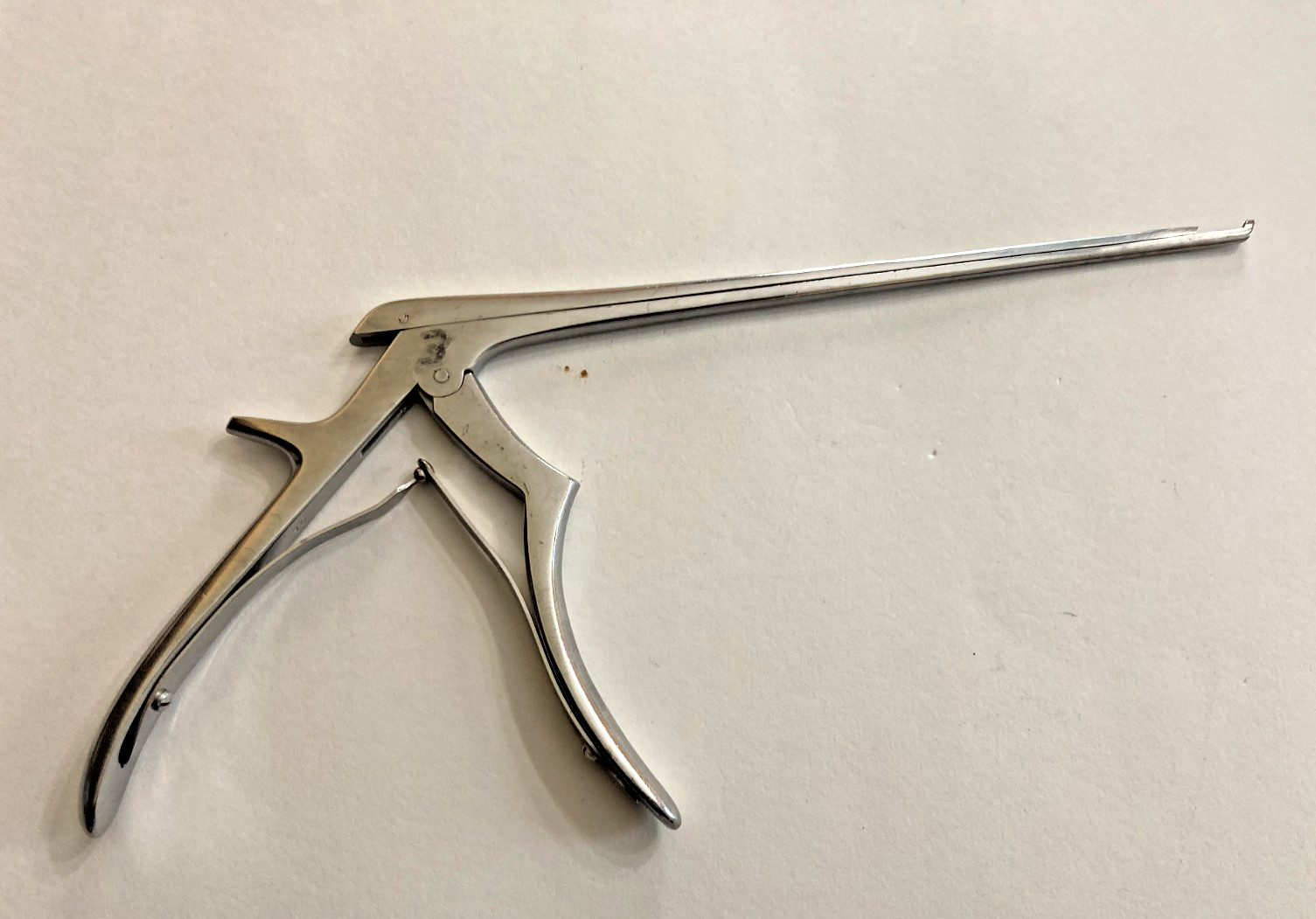 Codman Lumbar Kerrison Rongeur 40° Up Shaft 8’’ 3mm Small Bite Instrument