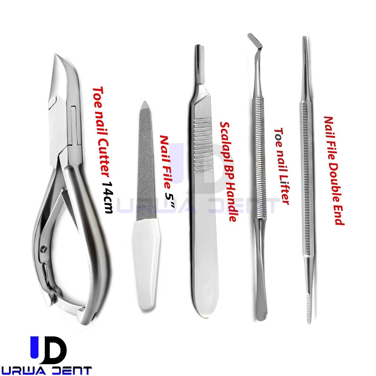 Toenail Surgery Podiatry Kit Tools Manicure Pedicure Health & Beauty Chiropody