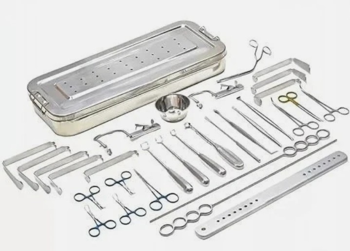 Tonsillectomy and Adenoidectomy 30 pcs kit Surgical Instruments Set with Box