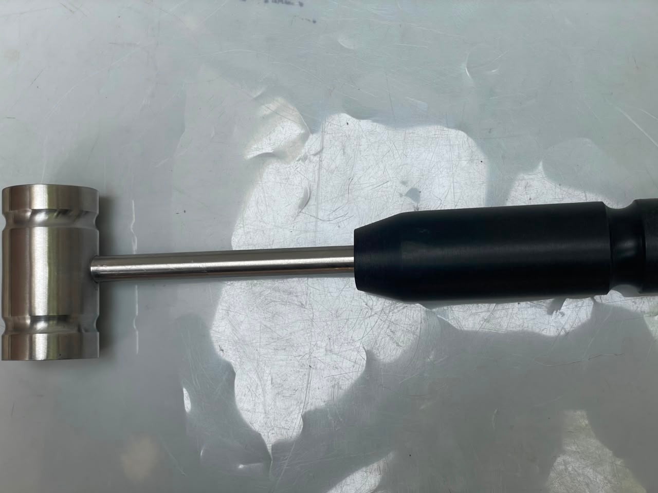Orthopedic Bone Mallet 400g Silicone Handle Bone Hammer Surgical Instrument SS