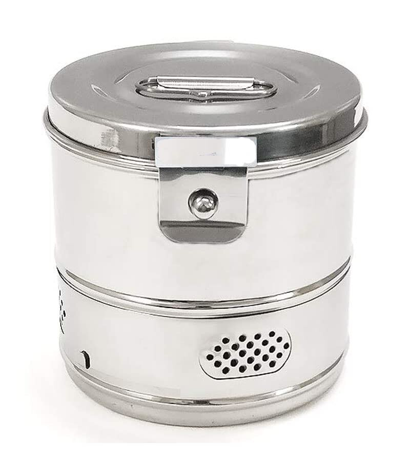 Advanced Design A+ Surgical Stainless Steel Dressing Drum 6″ X 6″ Sterilization