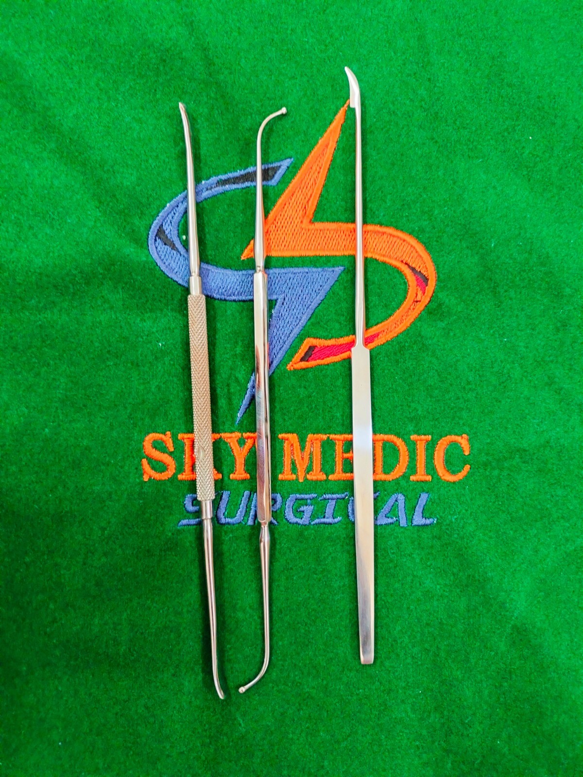 FESS INSTRUMENTS SET OF 3 PCS SINUS SURGERY ENT INSTRUMENT PROBE KNIFE ELEVATOR