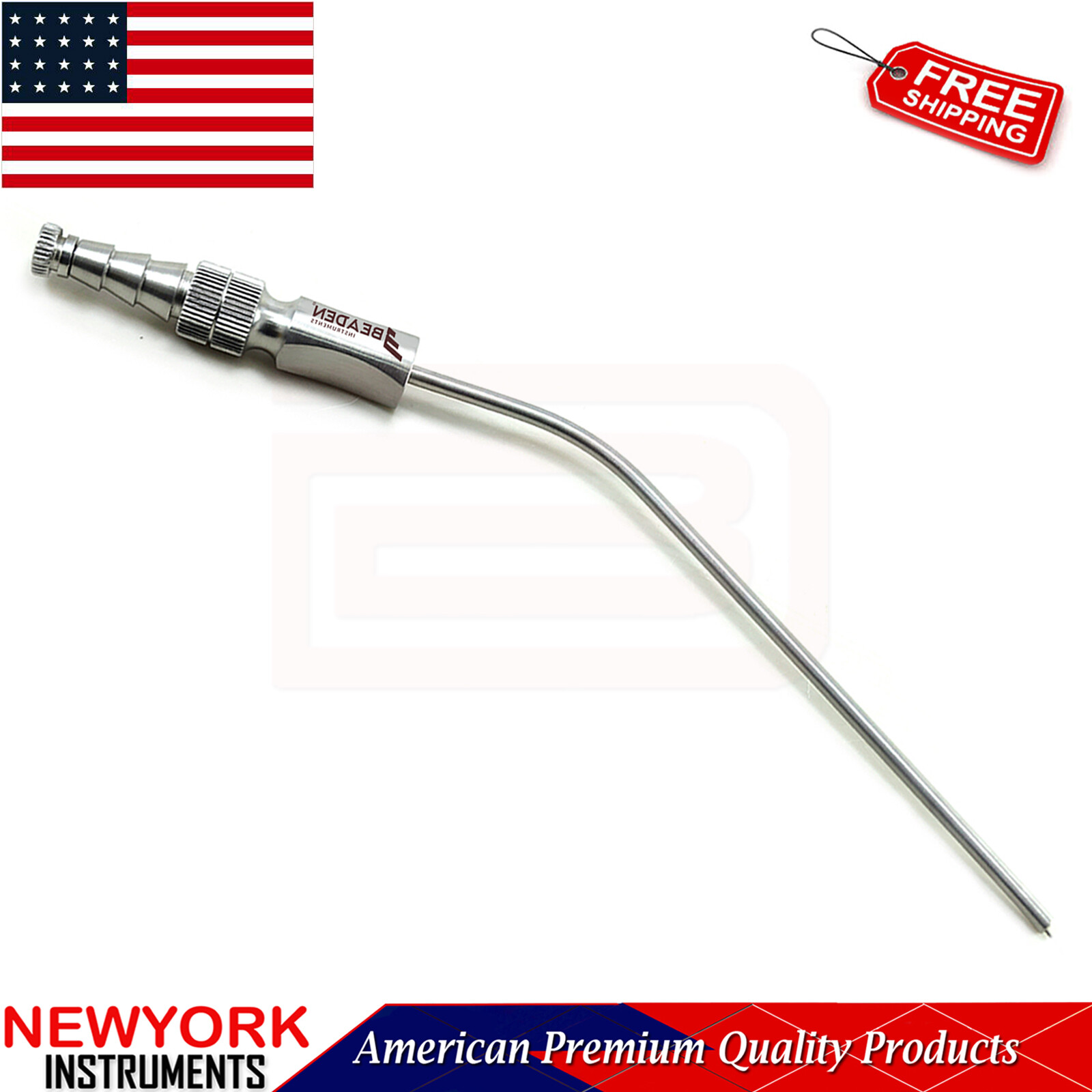 Surgical FRAZIER Suction Tube 2.33mm Aspirator Dental ENT Surgical Instruments