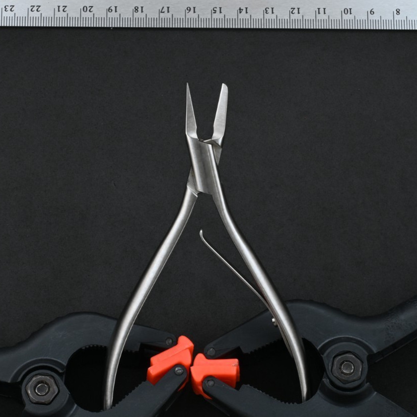 Aesculap HF266R Nail Splitting Scissors 5 1/4 in (135 mm) Surgical Instrument
