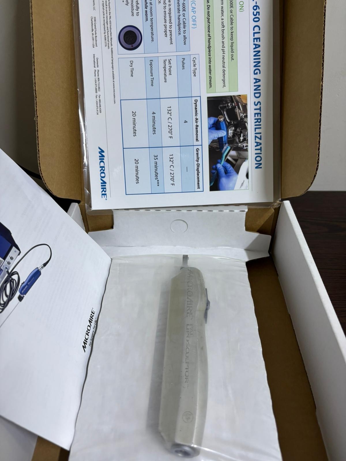 MicroAire PAL-650 Surgical Handle | Medical Device | Excellent Condition