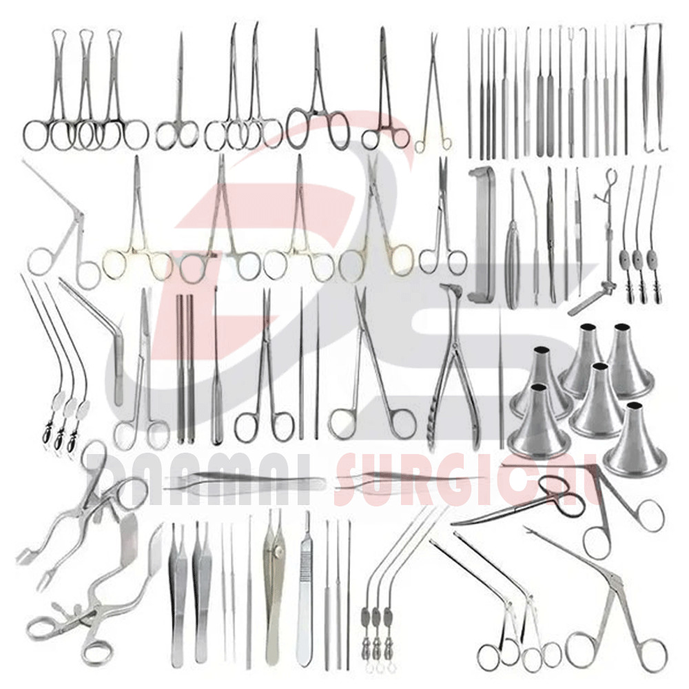 Tympanoplasty Instruments 101 PCs Set Micro Ear Surgery ENT Instruments