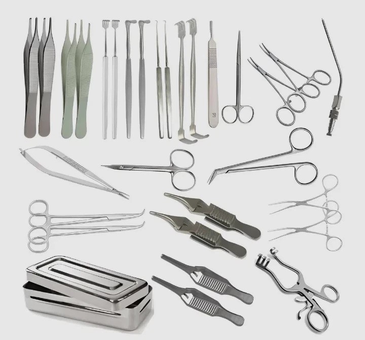 AV Fistula Set Of 30 Pcs for Arteriovenous Surgery Surgical Instruments