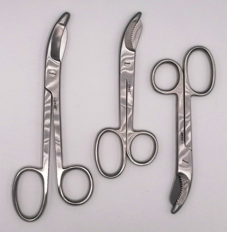 3X Bruns Esmarch Plaster Cast Cutting Shears 9.5″/7.5″ Blade General Ortho Tools