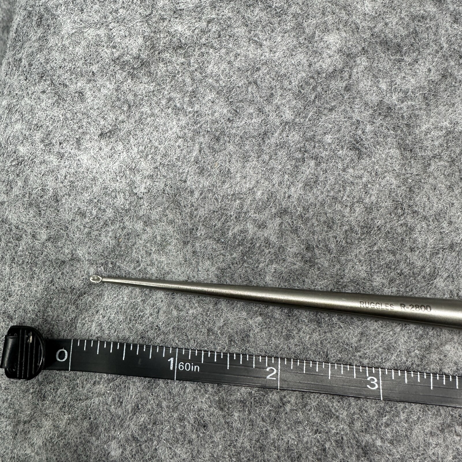 Ruggles Integra Neuro Fusion Angled Flatback Curette 23cm R2800 Size 5 Spinal