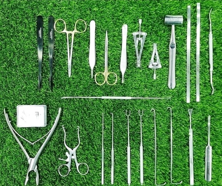 Professional ENT Surgical Instruments Set | Stainless Steel Otolaryngology Kit