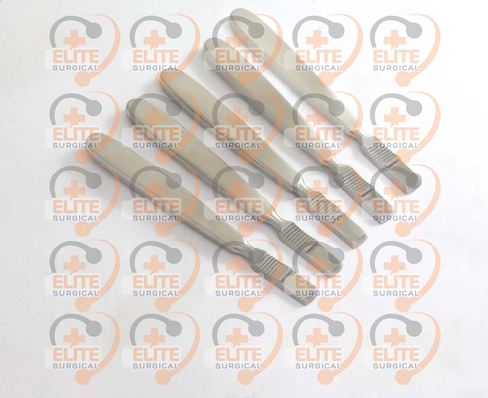 Farabeuf Periosteal Raspatory Elevator Straight 15 cm 5 PCs Surgical orthopedic