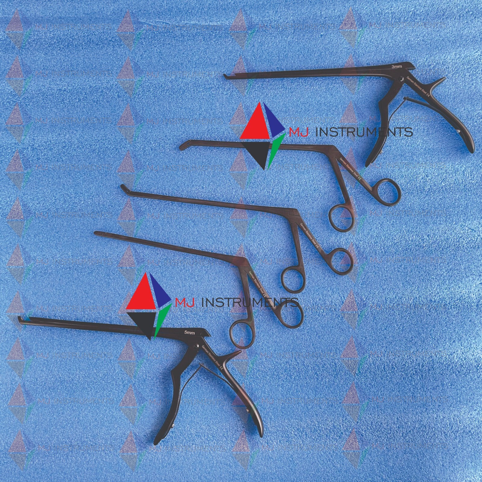 Kerrison Rongeur & Spine Cushing Pituitary Rongeur Surgical Orthopedic Set 5 PCS