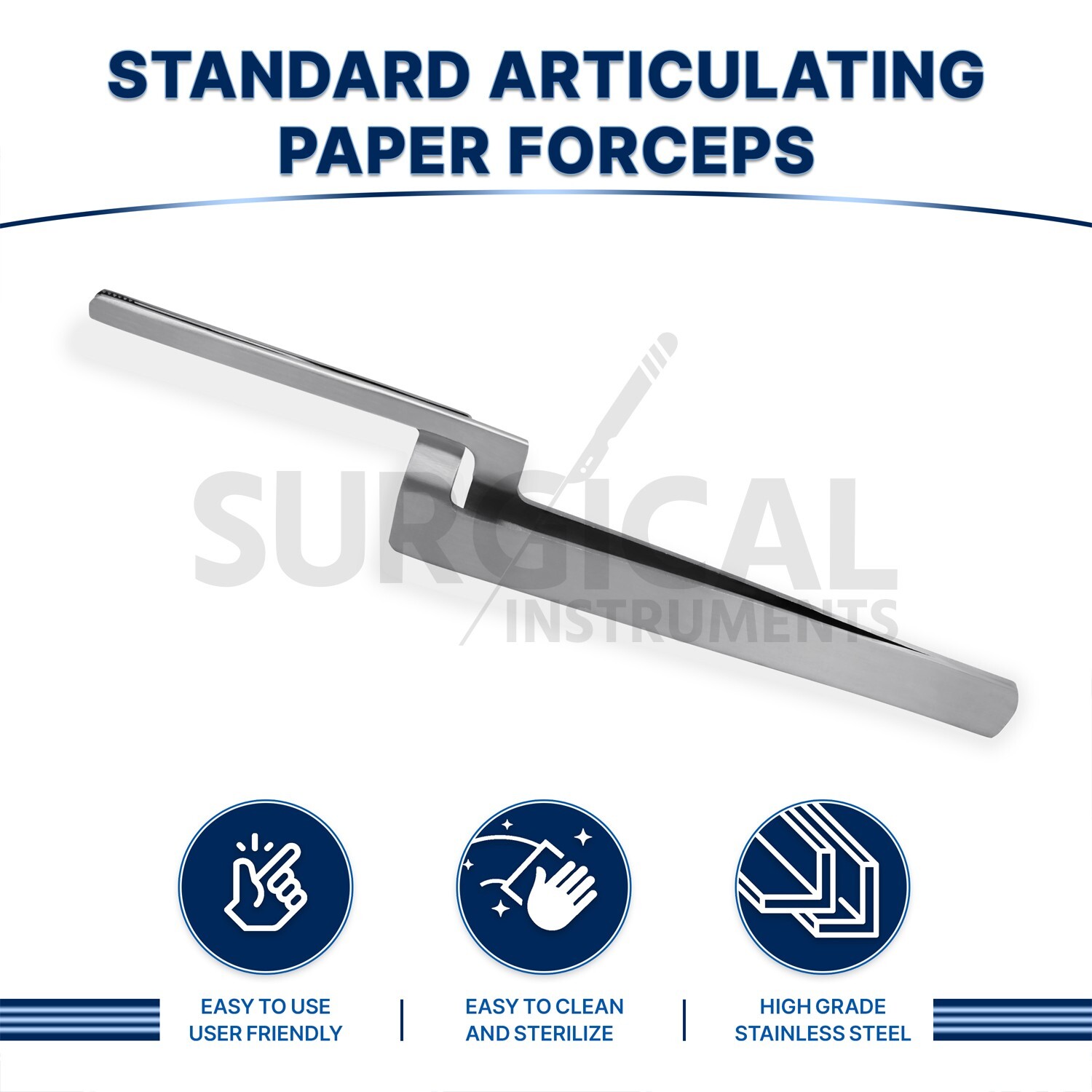 Standard Articulating Paper Forceps Surgical Dental Instruments German Grade