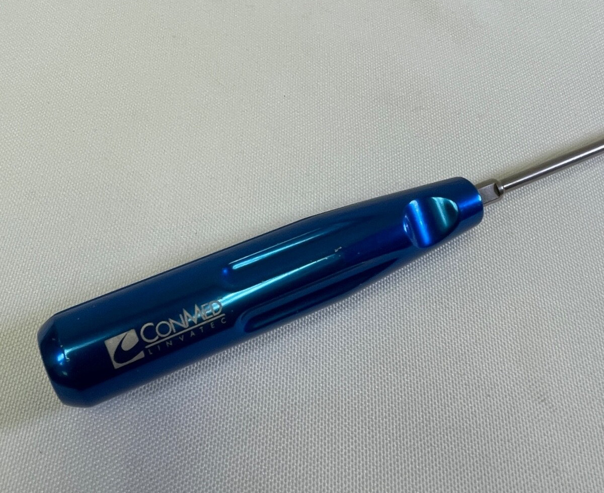 ConMed Linvatec Shutt C8536.1 Meniscal Rasp 90° Top & Bottom Serrations Arthro