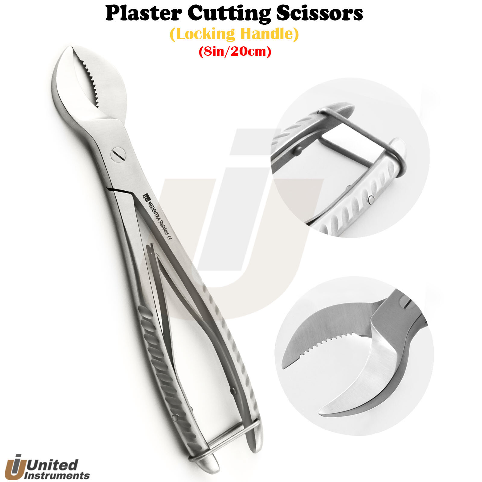 Dental Plaster Cutter 20cm Gypsum Cutting Manual Orthopedic Cast Removal