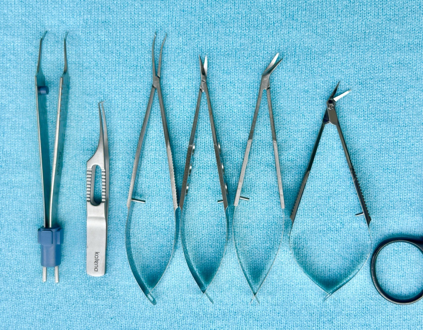 40 Piece Storz Katena Ophthalmic Instrument Set & Case Opthalmology Eye Tray