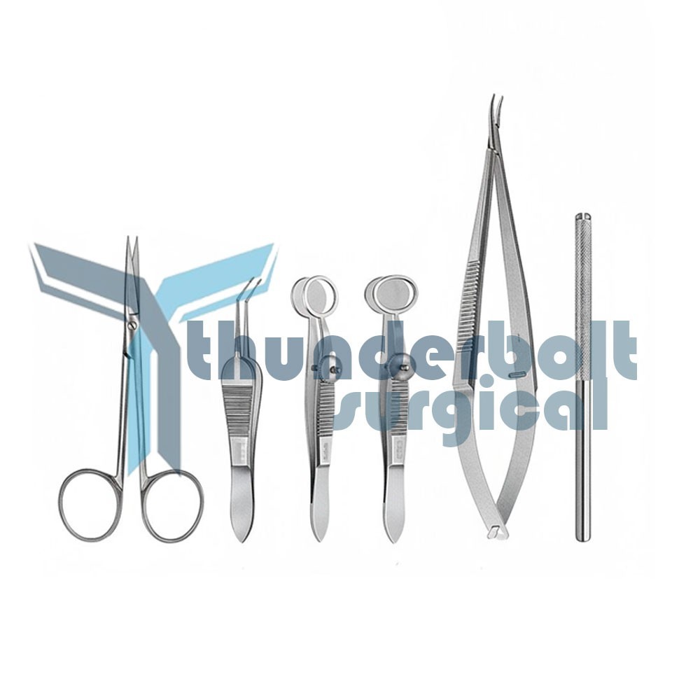 Chalazion Surgery Set 11 Pcs Ophthalmic Surgical Eye Instruments German Grade