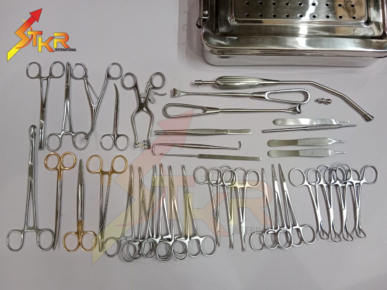 Tracheostomy Surgical Surgery Orthopedic Instruments 32 PCs Set