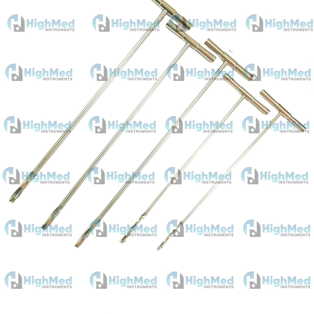Cannulated Reamer in T Handle 6mm to 13mm Surgical Instrument