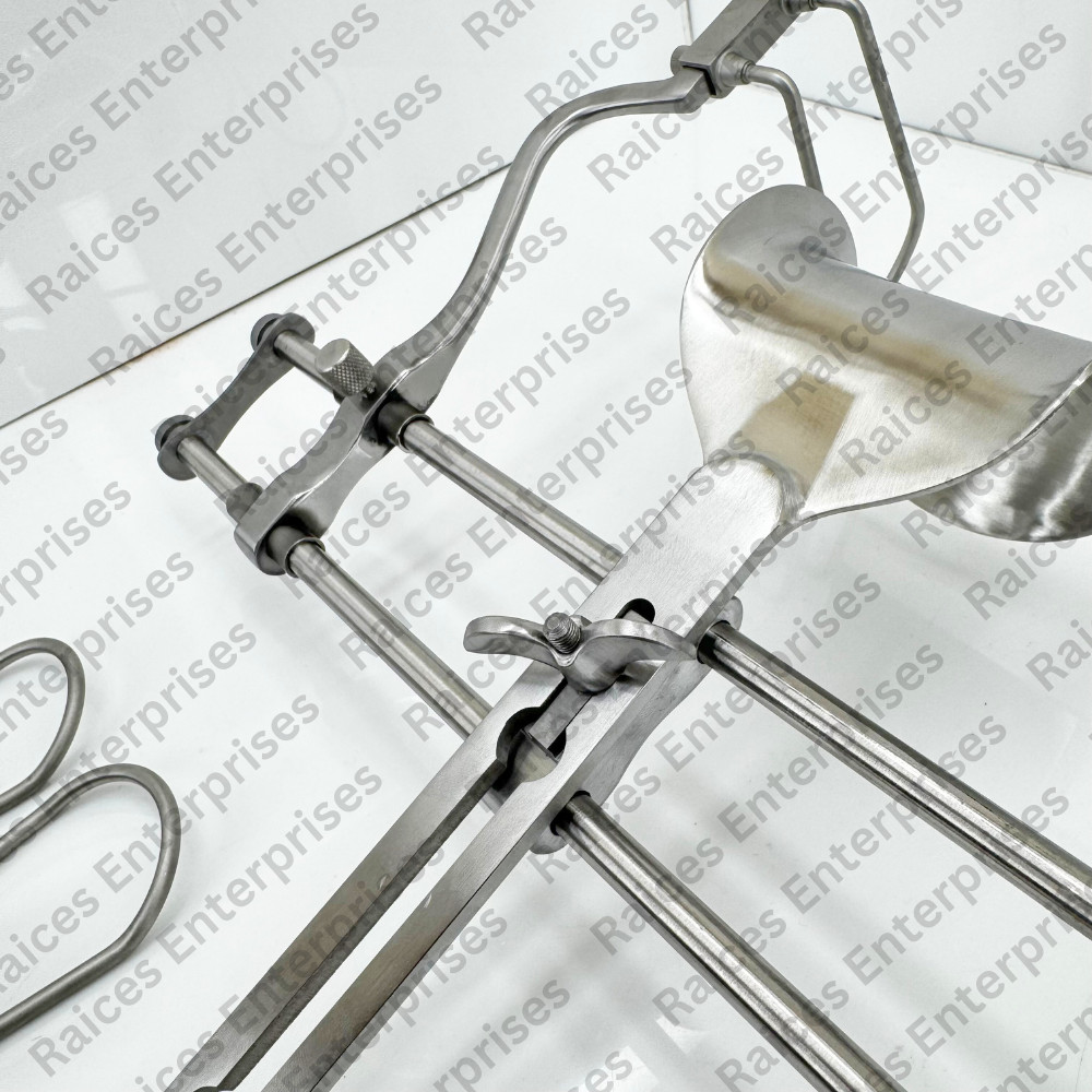 Balfour Abdominal Retractor Self Retaining Adjustable Side Blades Size 10″