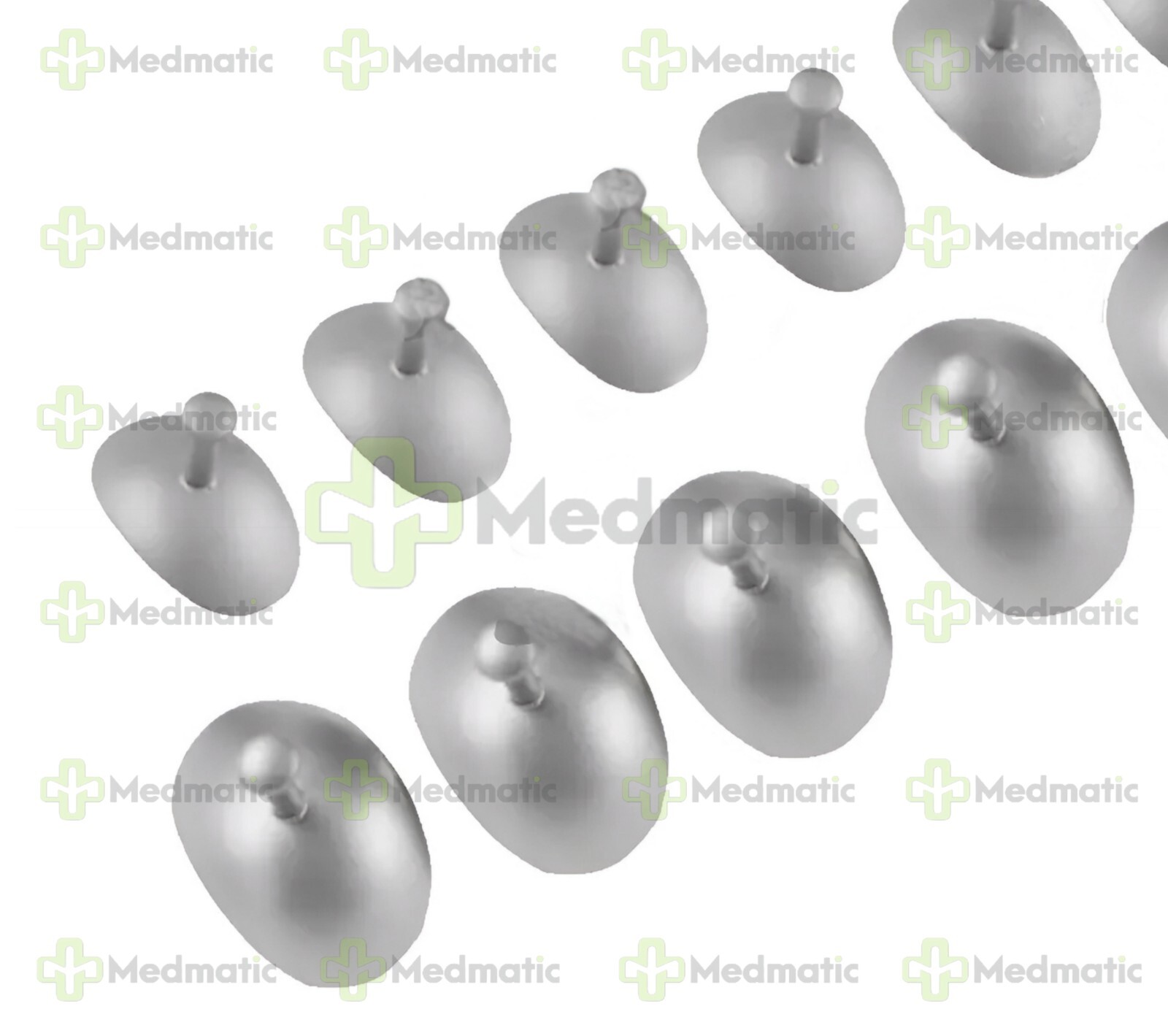 Lot of 12 Corneal Shield Laser Eye Shield Corneal Protector Stainless Steel A+
