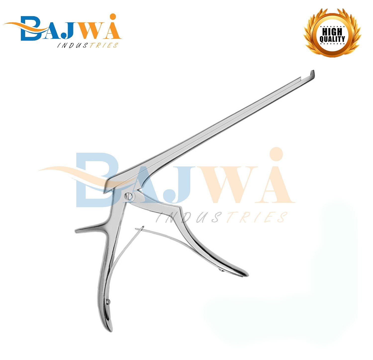 2 Pcs Set KERRISON Rongeurs 7, 2mm, 3mm,up 45 Degree orthopedics Instrument